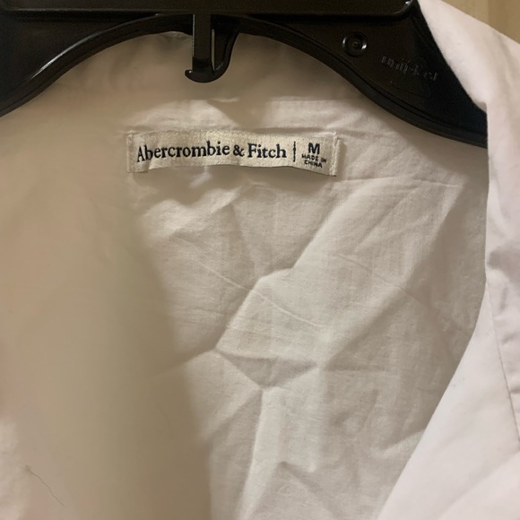 NWOT white collared crop top - Picture 3 of 4